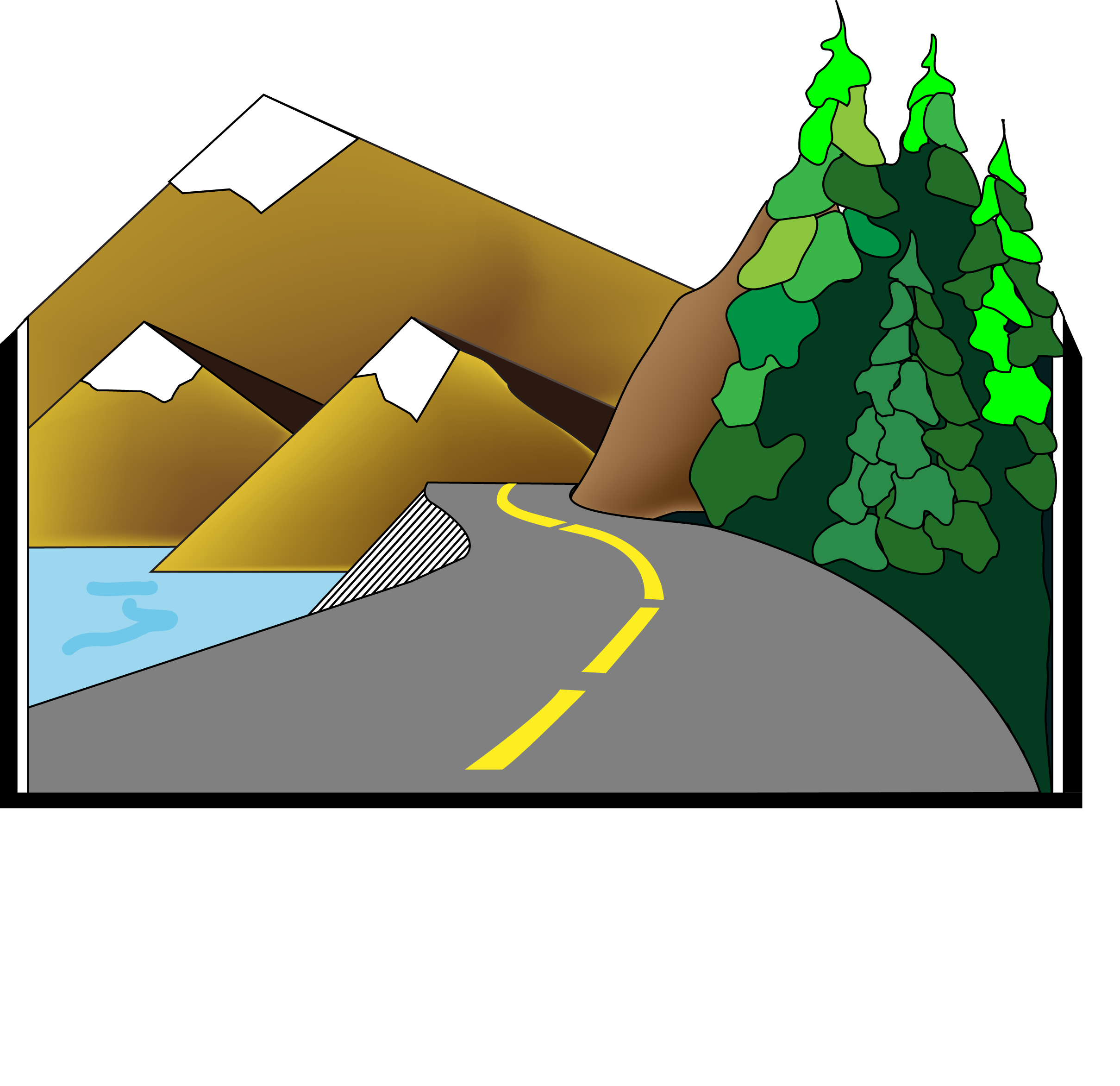 Sterling Highway MP 45-60 Logo White Text